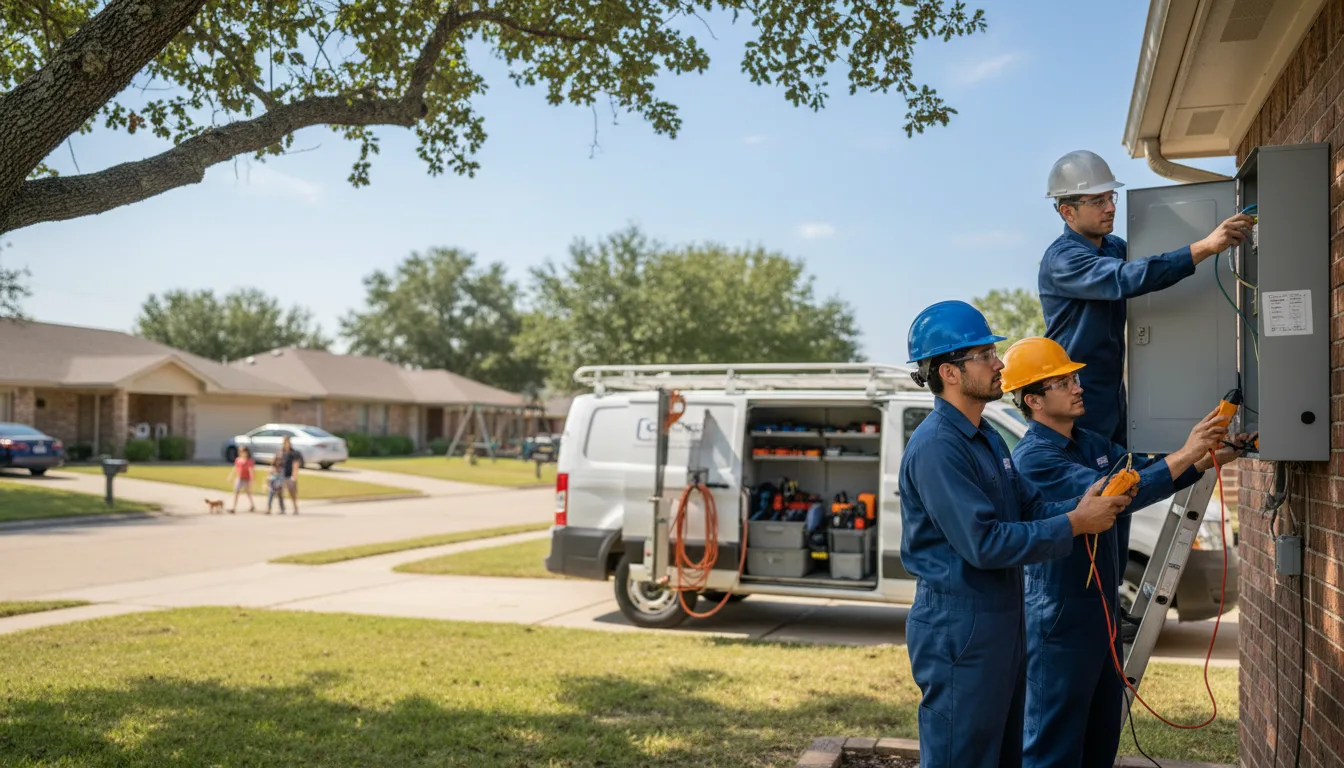 Certified electrician providing emergency electrical services in Atkins, IA